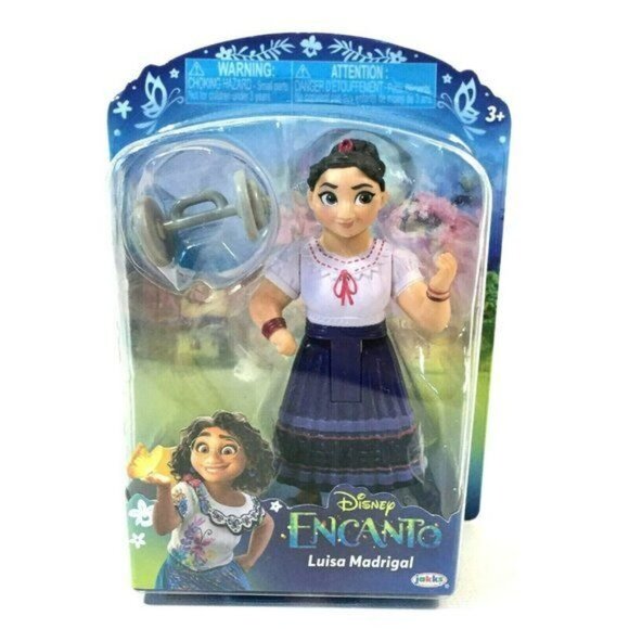 Disney Encanto Figure And Accessories 4 Pack 3" Mirabel Isabela Antonio Luisa - Picture 8 of 12